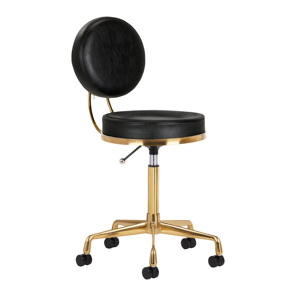 Sgabello H5 Nero e Oro Professionale: Guida all'Acquisto per Estetiste