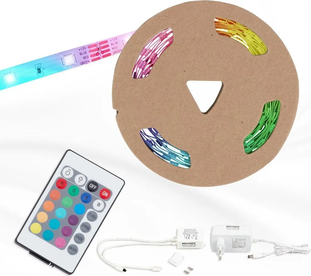 Nastro LED RGB 1000 cm 0,08W bianco