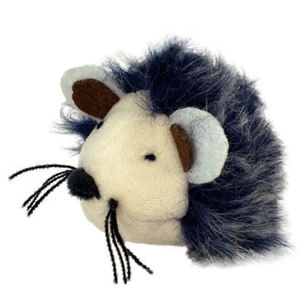Souris Grise Vibrante et Sonore Fofos - Stoppe l'Apathie de votre Chat