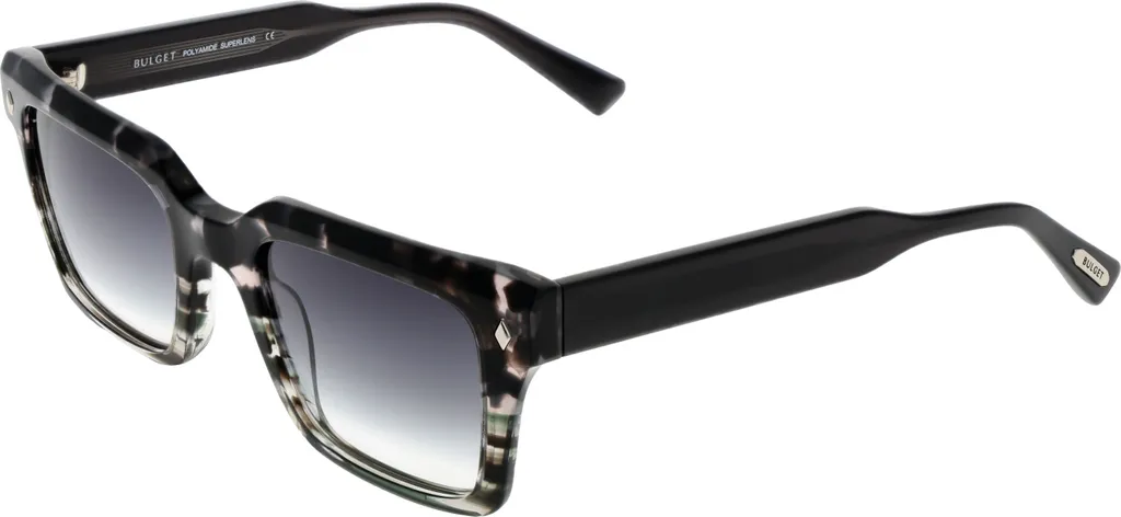 Lunettes de soleil Bulget BG9231M C01 51 pour homme monture noire chic