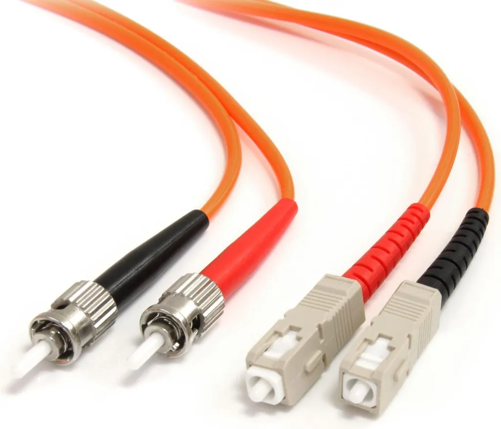 Cavo Fibra Ottica 2m ST SC OM1 Duplex | StarTech FIBSTSC2 Arancio