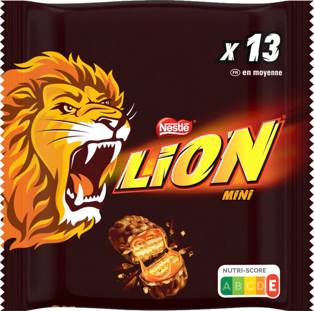 Batoniki Lion mini z kremem cukrowym i karmelem 234 g Zdjęcie produktu 