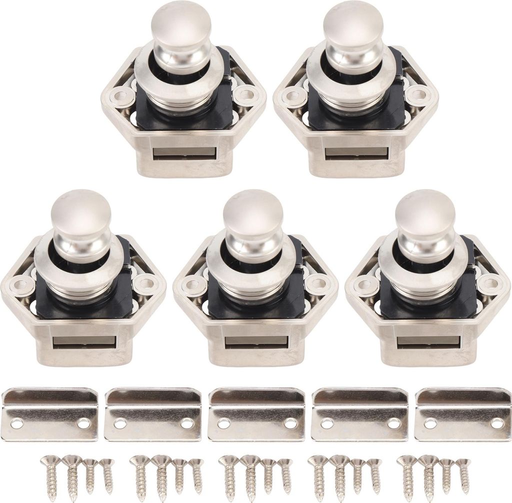 5PCS Push Button Latch Elegante Mehrzweck RV Keyless Produktbild 