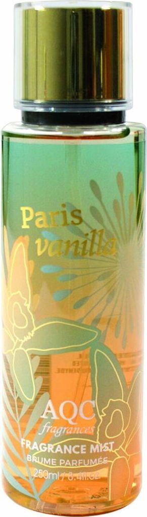 Vanille-Krperspray PARIS VANILLA AQC FRAGRANCES BODY MIST 200 ml