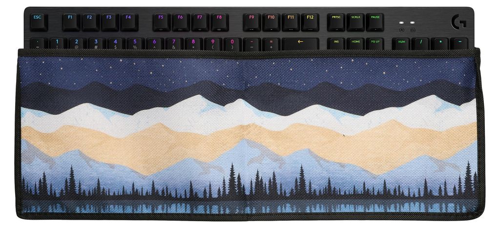 kwmobile Tastaturabdeckung Tastatur Hülle für Logitech G512/G513 Carbon Tactile/Linear/GX Blue - Abdeckung 48,4 x 15,4 cm Staubschutz - Keyboard ...