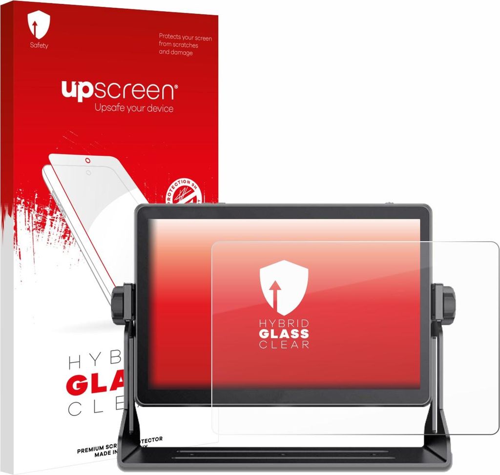 upscreen Schutzglas für Feelworld LUT 11H 10.1" Schutzfolie Panzer Folie Glas Display Schutz klar