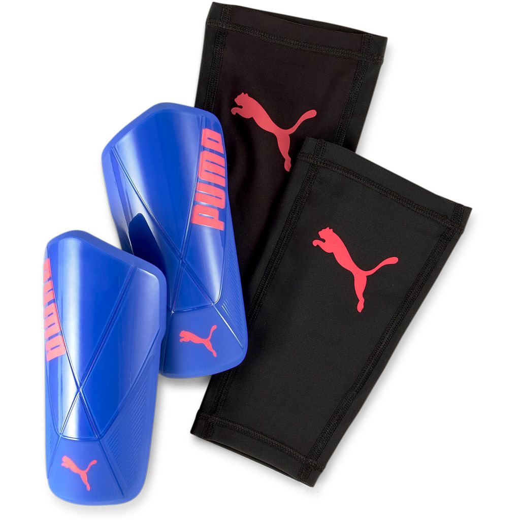 Puma ftblNXT ST Fast Football Schienbeinschoner - 030775 04 in blau/pink, Farbe:Blau, Accessoires:L