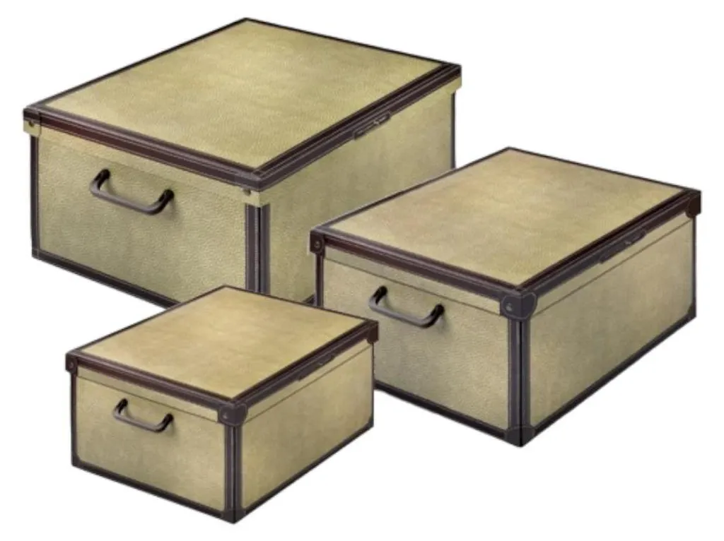 Boîte de rangement pour changement de saison - Format peu encombrant
