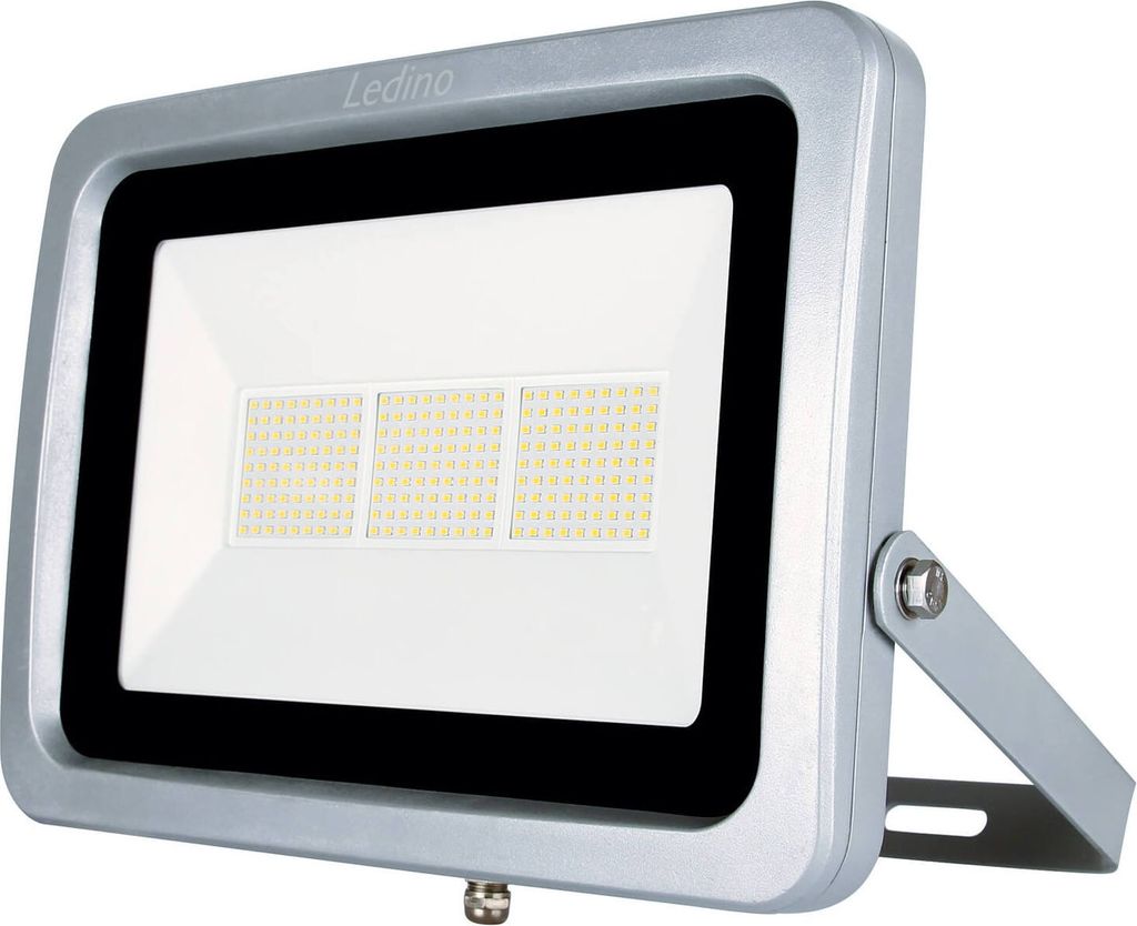 Ledino LED-Strahler Buckow 150 Flutlicht 150W, 17000lm, 4000K, silber neutralweiss