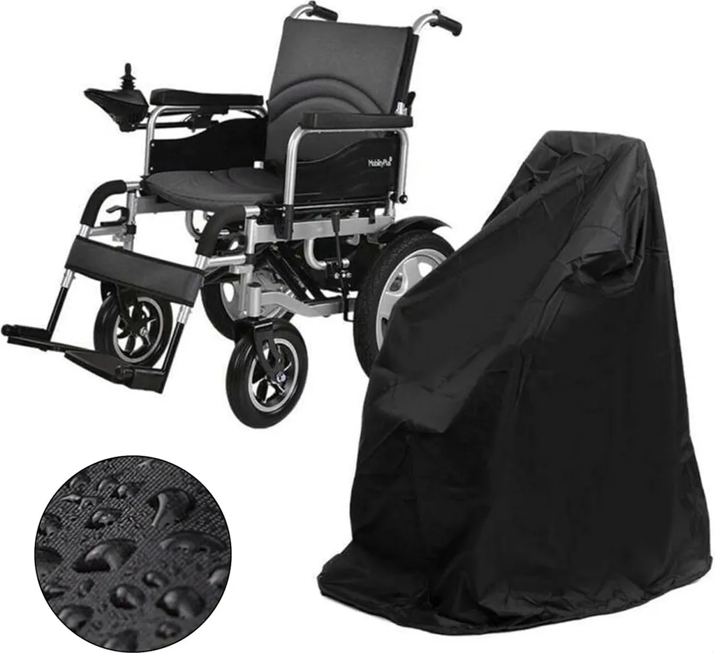 Bâche de protection pour fauteuil roulant électrique et manuel universelle