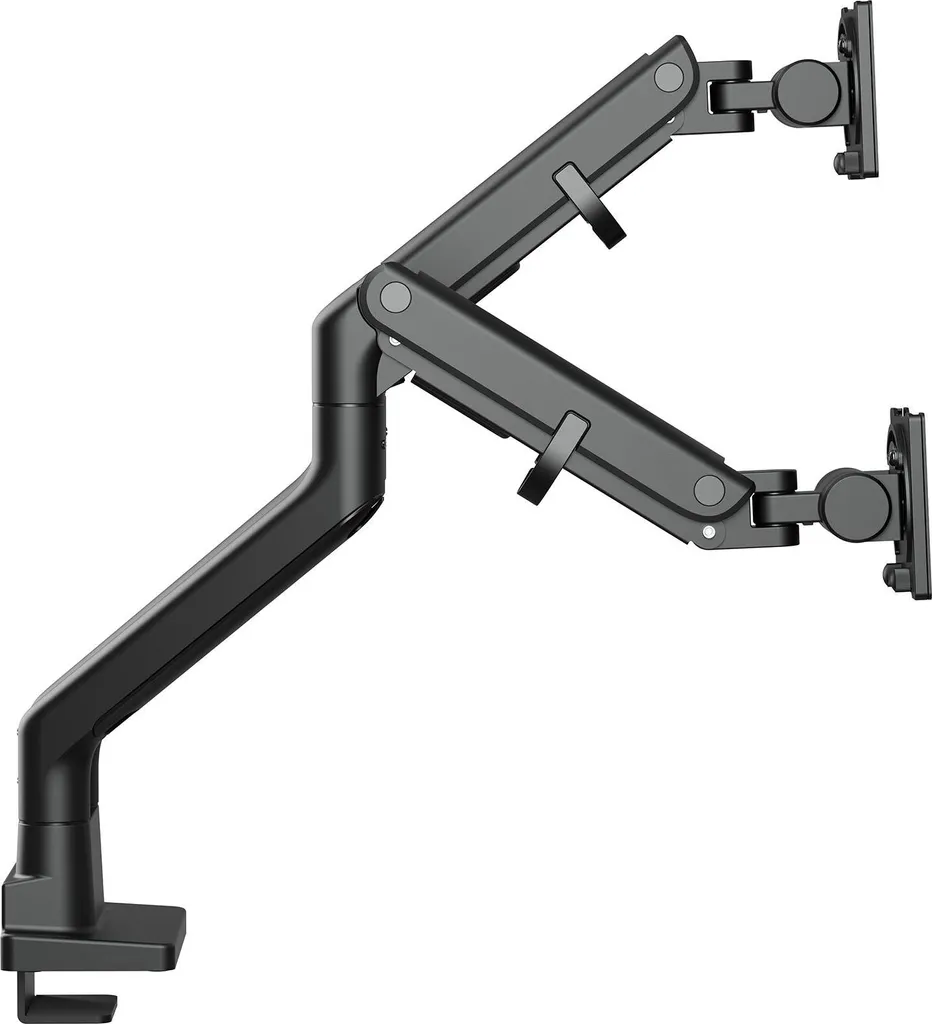 Double support écran articulé 24-45" avec ressort à gaz - Ajustement fluide - 3