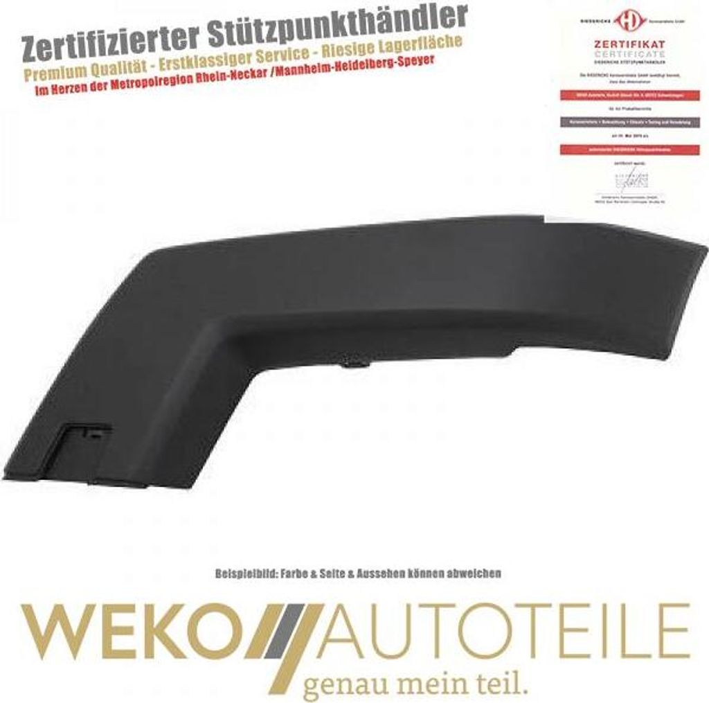 Blende Stoßstange vorne links DIEDERICHS 1655067 für MERCEDES-BENZ