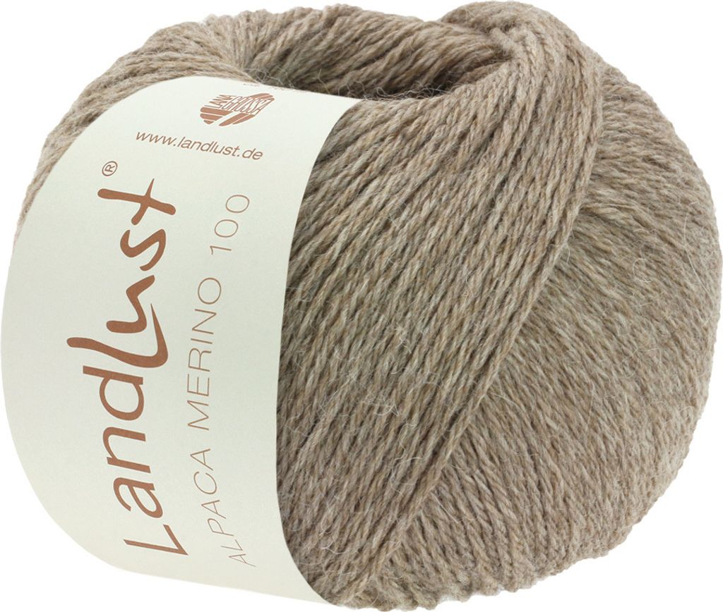 Lana Grossa - Landlust Alpaka Merino 100 0304 taupe