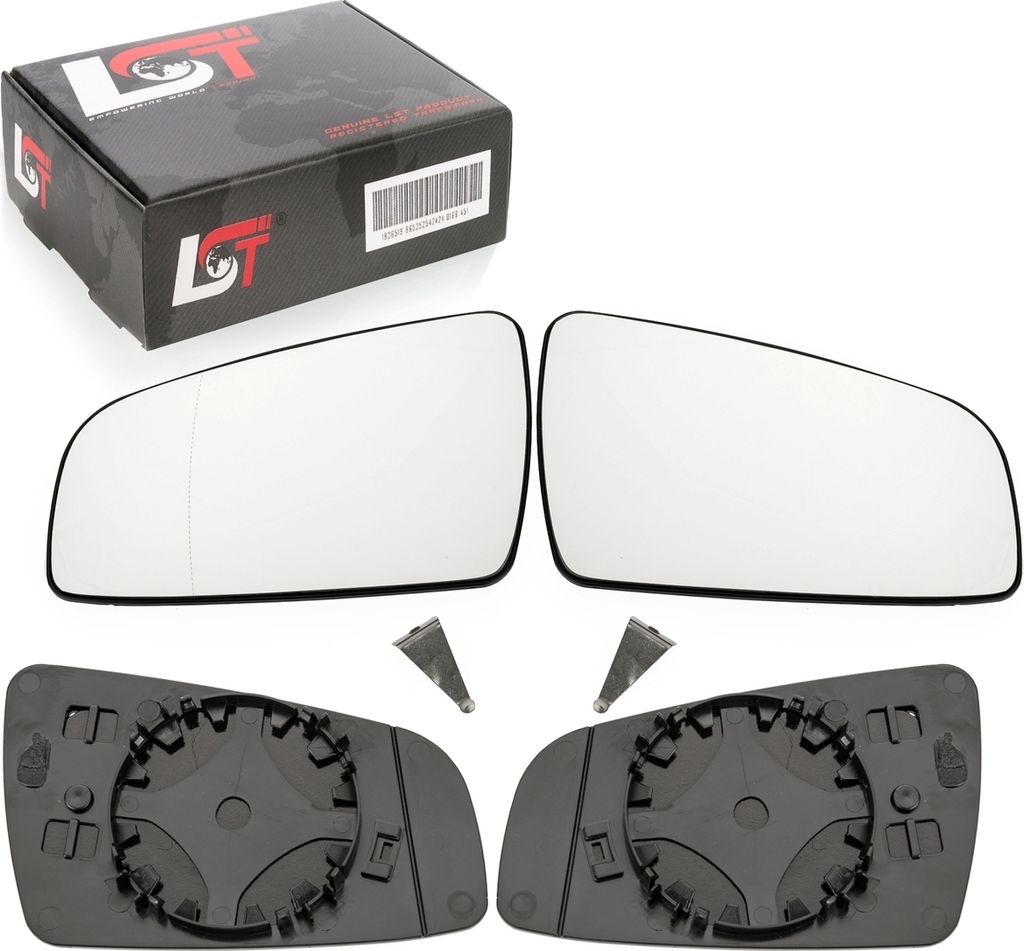 2x Außenspiegel Glas Set asphärisch konvex links rechts für Opel Zafira B 05-08
