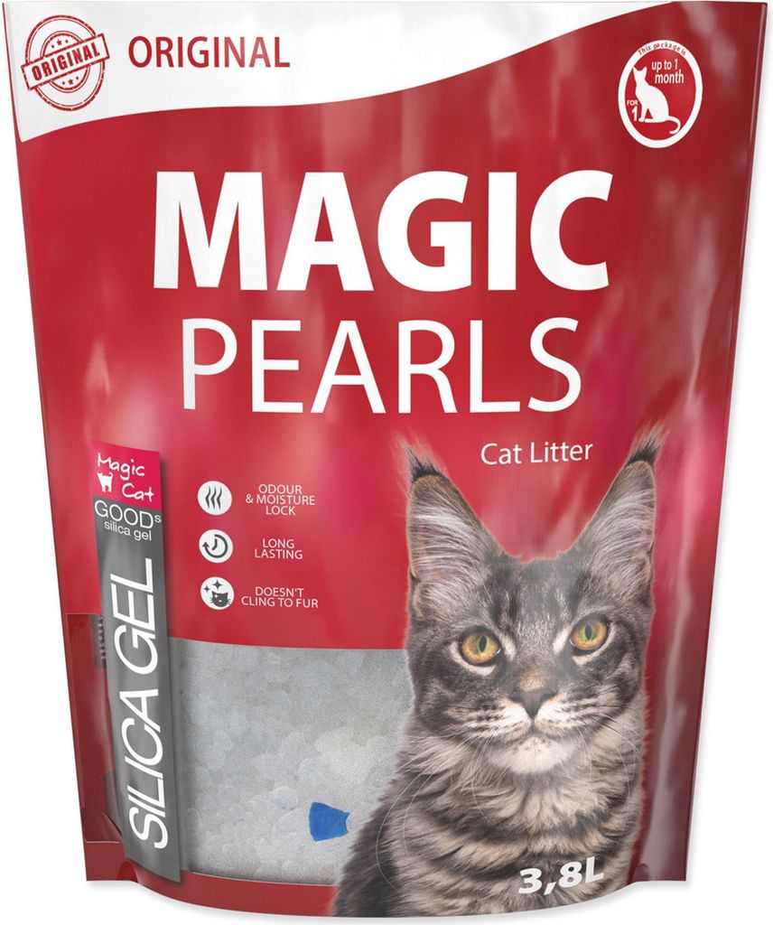 Kočkolit MAGIC PEARLS Original 3,8 l Obrázek produktu 