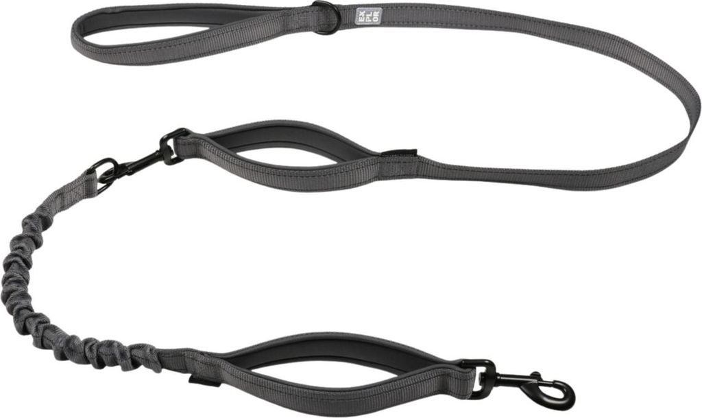 Ultimate Fit 2in1 Leine 180cm 25mm silver