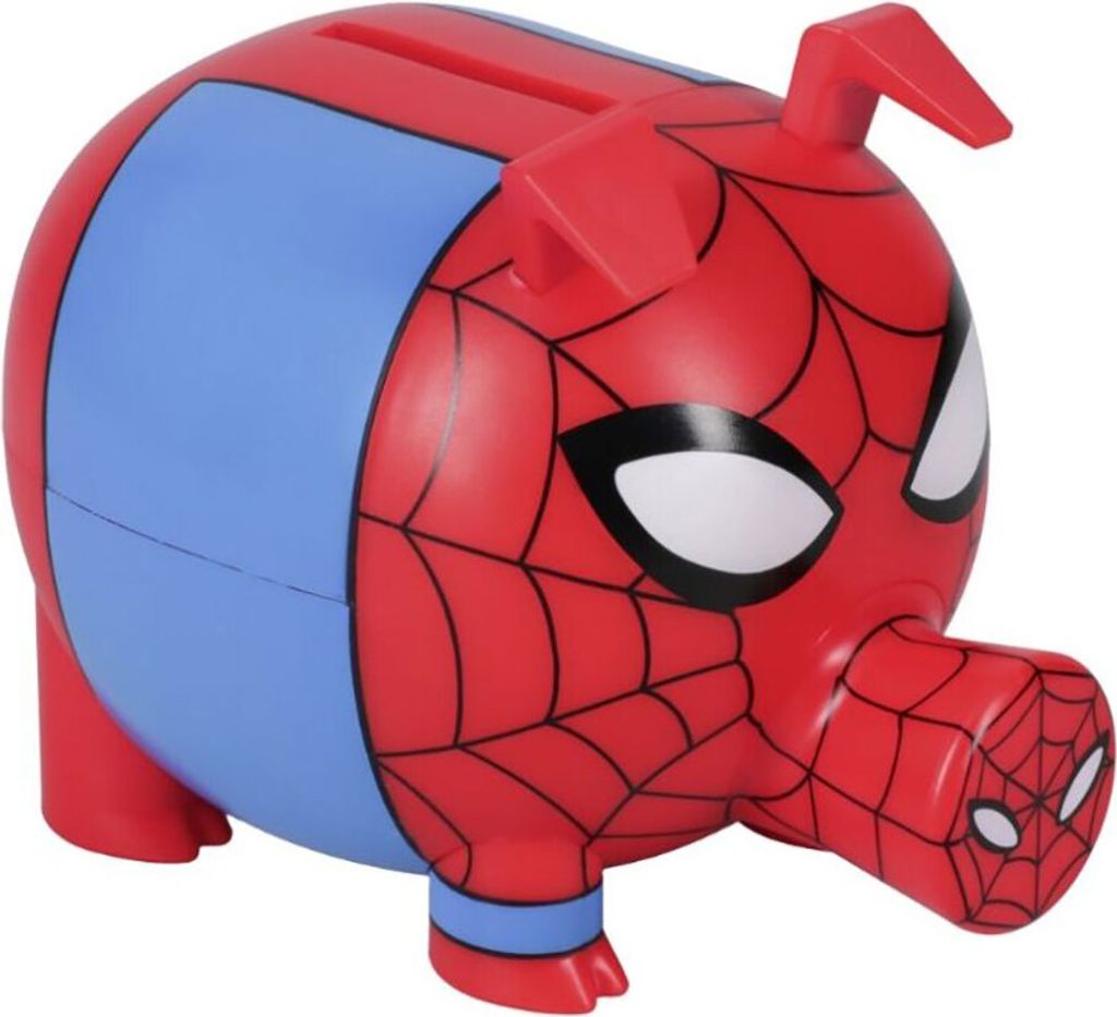 Paladone Spider Ham varkentje, rood, één maat Productafbeelding 