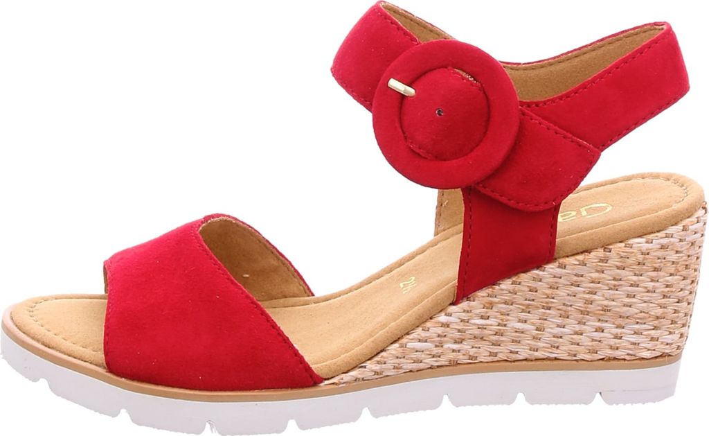 Gabor Espadrilles Sandalen Damen 363536303339 Rot 41 EU