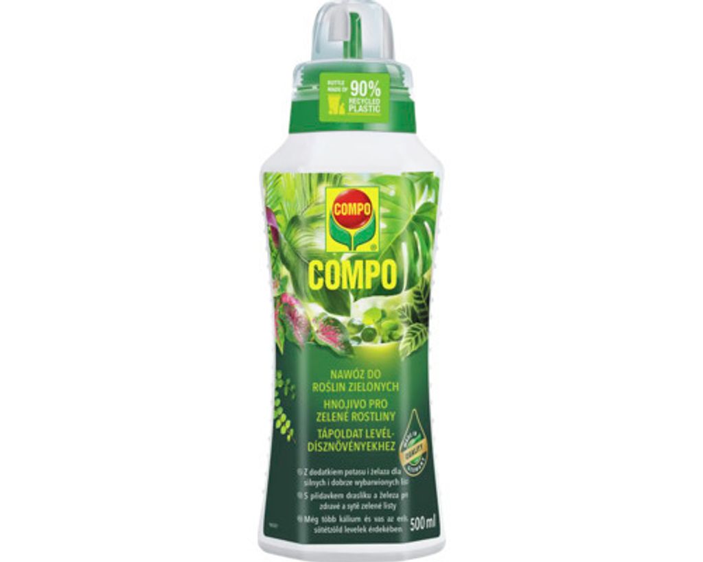 Hnojivo na palmy a zelené rastliny COMPO 0,5 l Obrázok produktu 