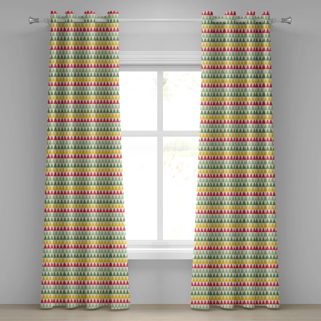 Tenda Lavabile per Soggiorno ABAKUHAUS 280x245cm Geometrica
