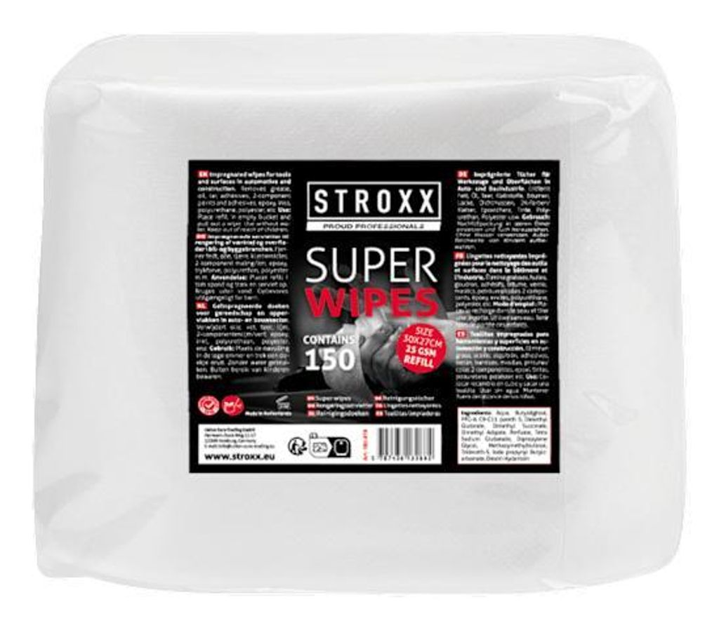 Stroxx Super Nachfüllpack Mehrzweck-Reinigungstücher 150 Produktbild 