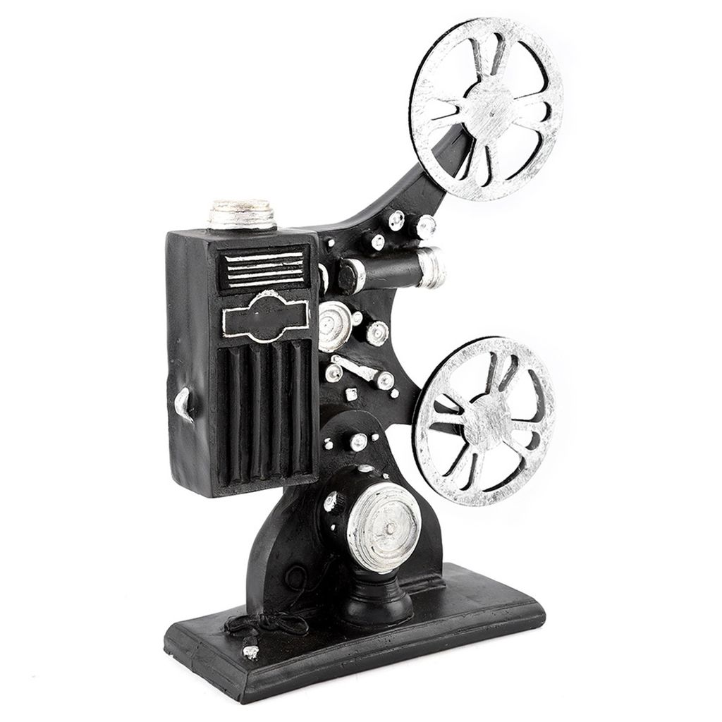 Vintage Harz Film Film Projektor Modell Figurine Figur Requisiten Wohnkultur