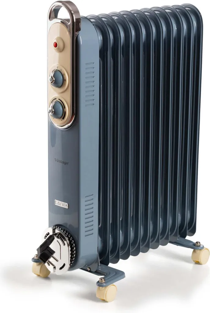 Radiateur Électrique Mobile Ariete Chauffage d'Appoint Silencieux