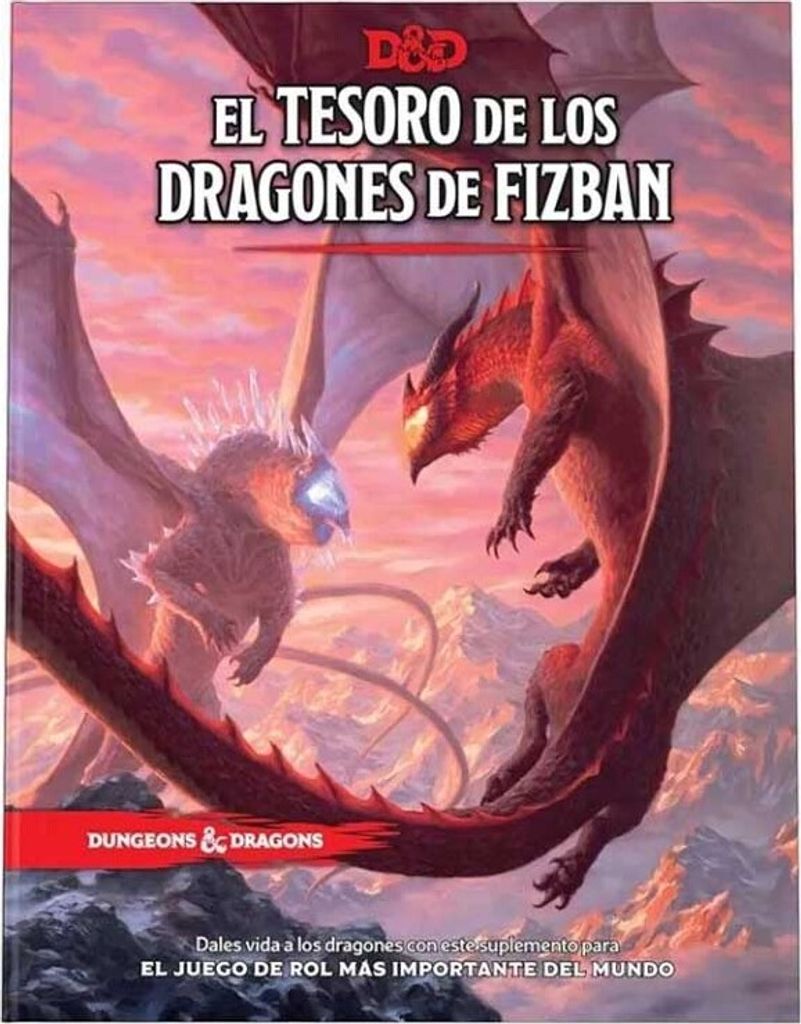 Dungeons & Dragons El Tesoro De Los Dragones De Fizban Buch Rot Spanish Rot Spanish