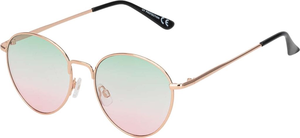 Damen Sonnenbrille Rund Form Designer 80er Modern Urlaub Sommer Strand 30508 Grün