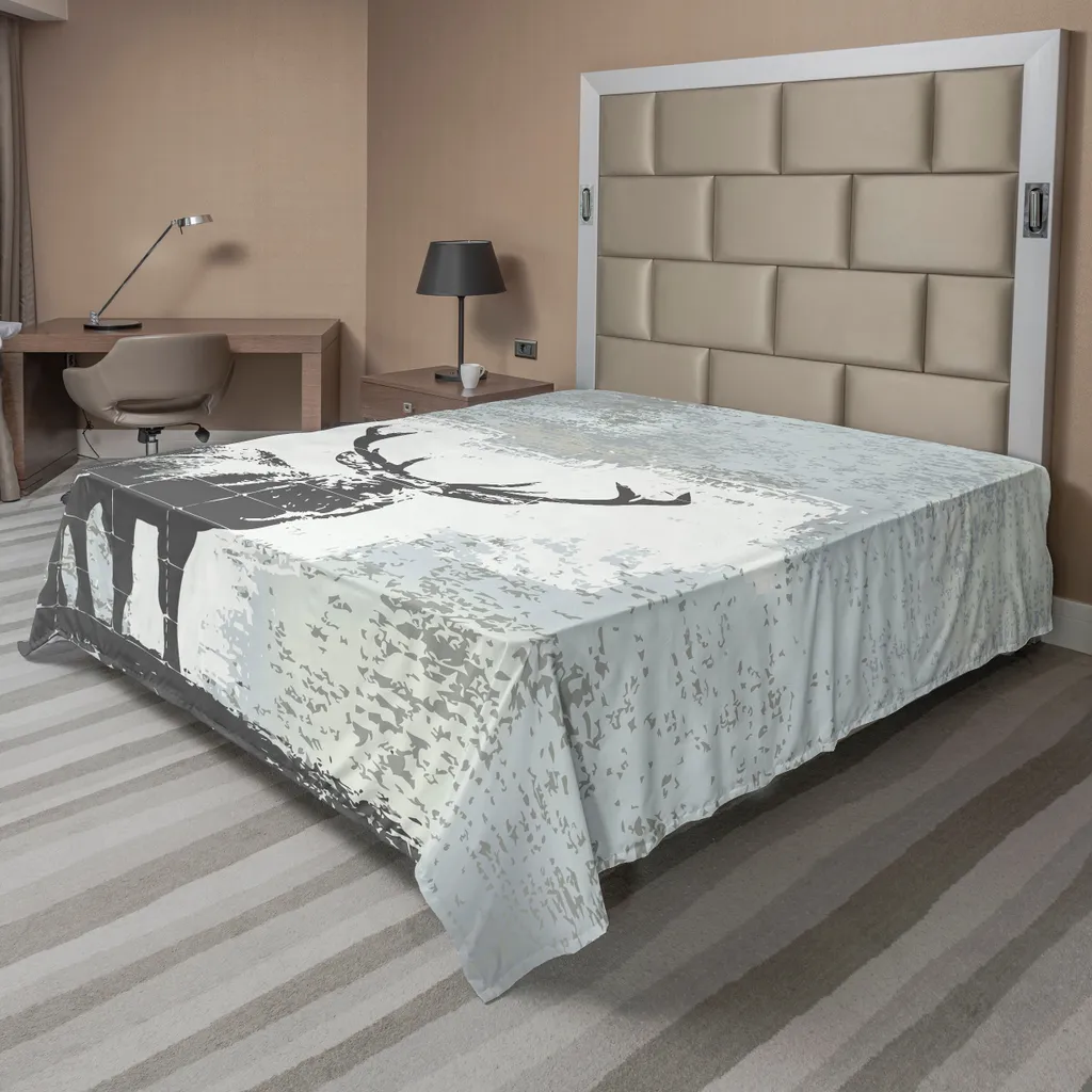 Lenzuolo Arredo Cervo ABAKUHAUS 275x260 - Design Monocromatico Chic