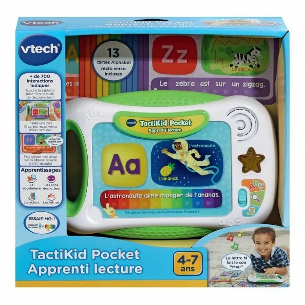 Tablette Éducative Enfant Apprenti Lecture VTech avec Écran Tactile