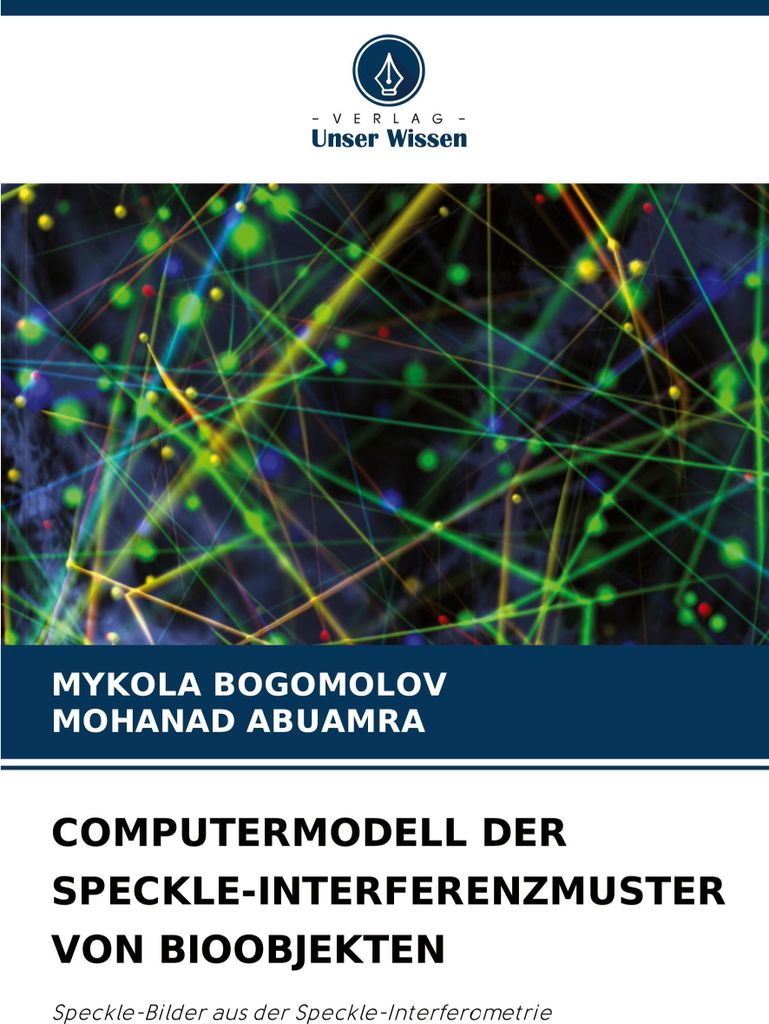 Computermodell Der Speckle-Interferenzmuster Von Bioobjekten