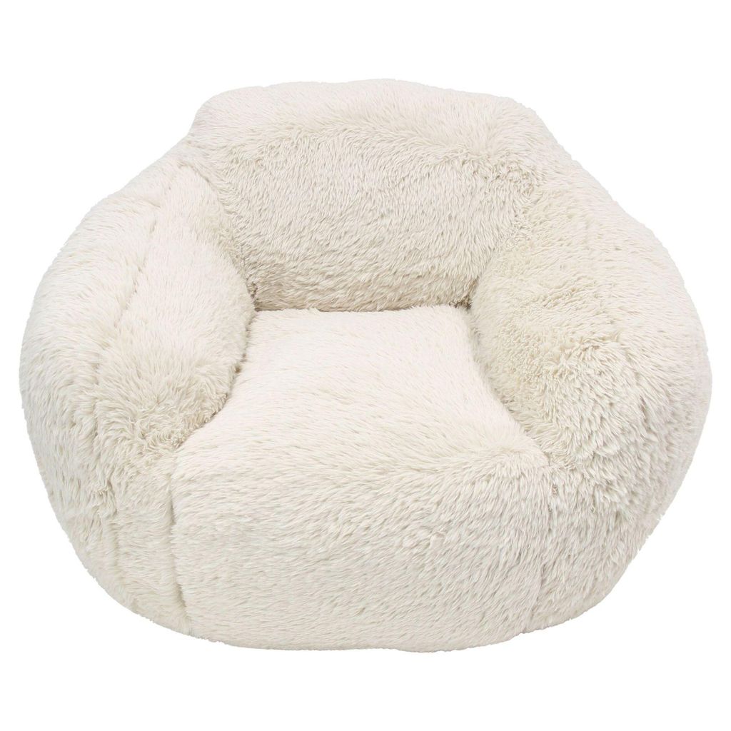 Kuschelsessel Flauschig Felloptik, Loungesessel Wohnzimmer Produktbild 