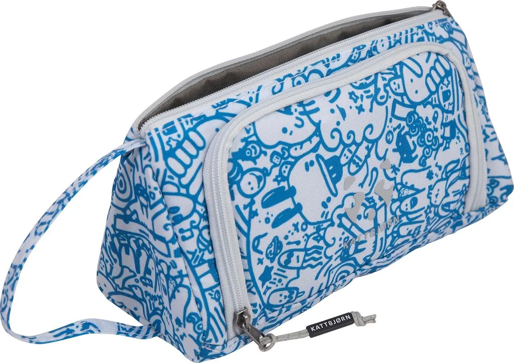 Astuccio Kattbjoern Swag Bag Eat My Style Blu | Design Sostenibile