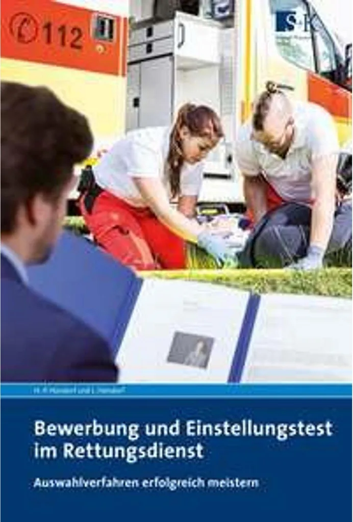 Livre de préparation recrutement secours et test Rettungsdienst complet