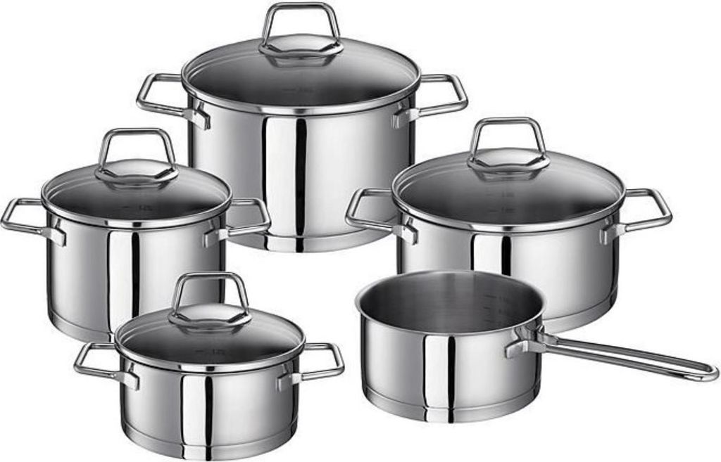 Schulte-Ufer Maxi-Set Wega, set di pentole, acciaio inox Immagine del prodotto 