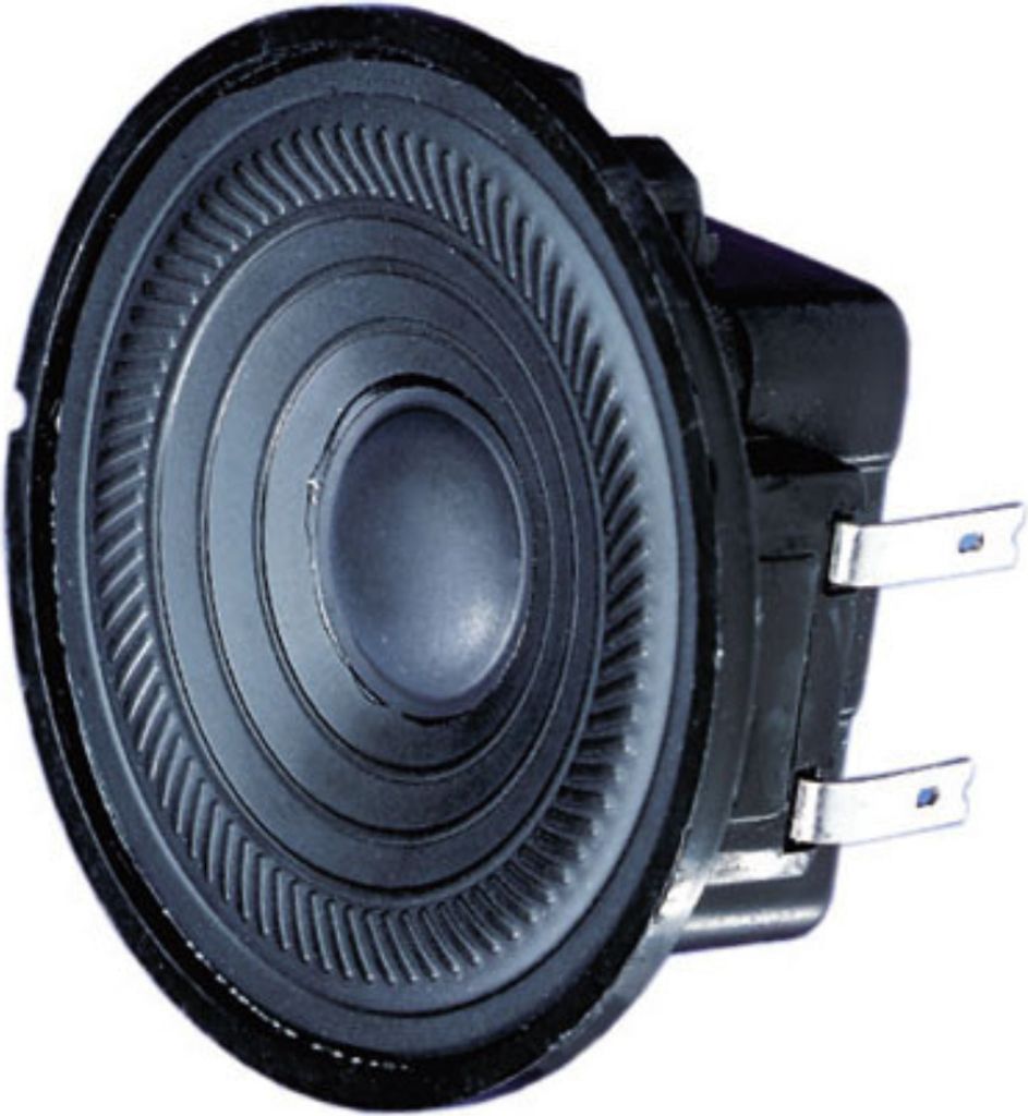 Visaton K 50 WP Lautsprecher, 2 W, schwarz