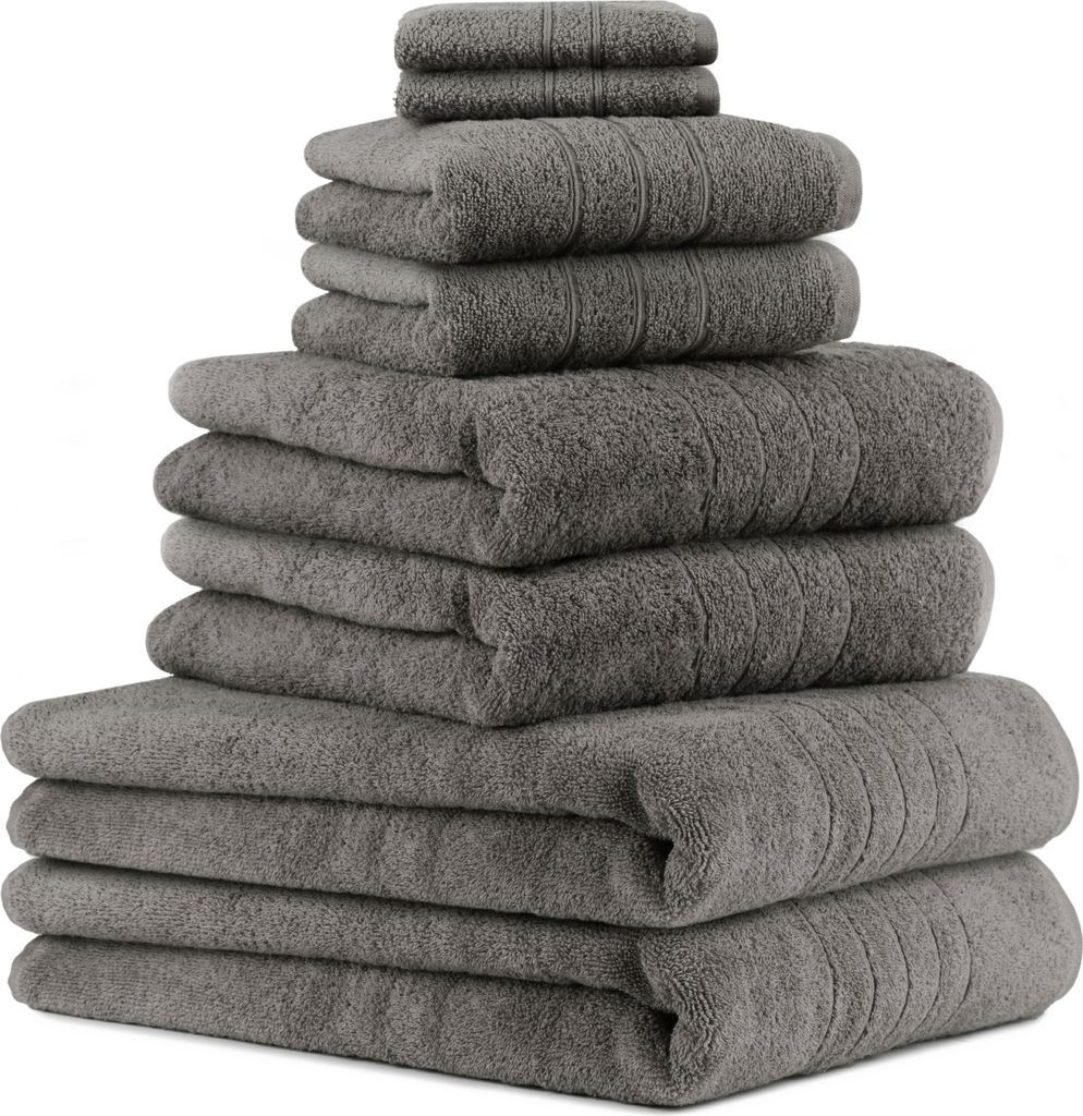 Betz 8-tlg. Handtuch-Set DELUXE  2 Badetücher 2 Duschtücher Produktbild 