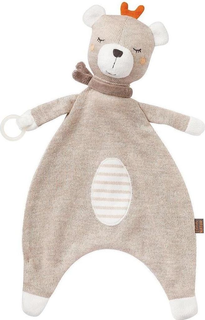 Fehn Schmusetuch Baby fehnNATUR Teddybr aus Baumwolle aus Produktbild 