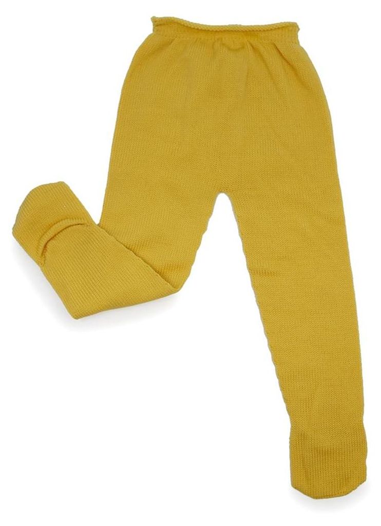 Asi Puppenkleidung Leggings Ockergelb - Trendiges Puppenoutfit