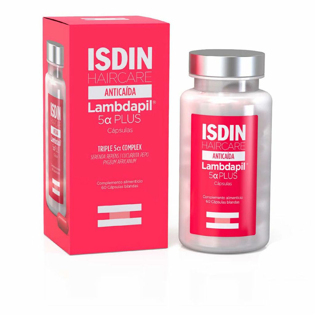 Isdin anti-chute de cheveux Lambdapil 5a Plus 60 gélules Image du produit 