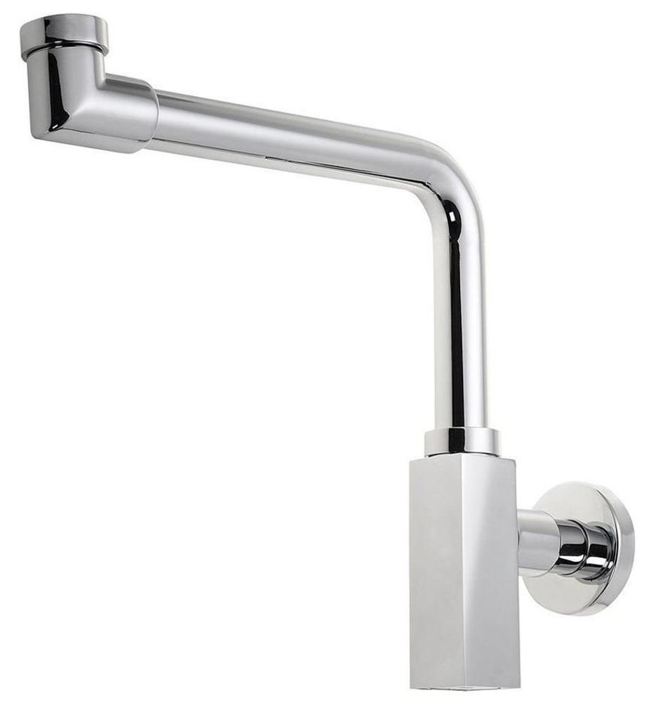Omp-Tea QUASAR Waschtisch-Siphon, Platzsparend, 5/4"-32mm, Chrom
