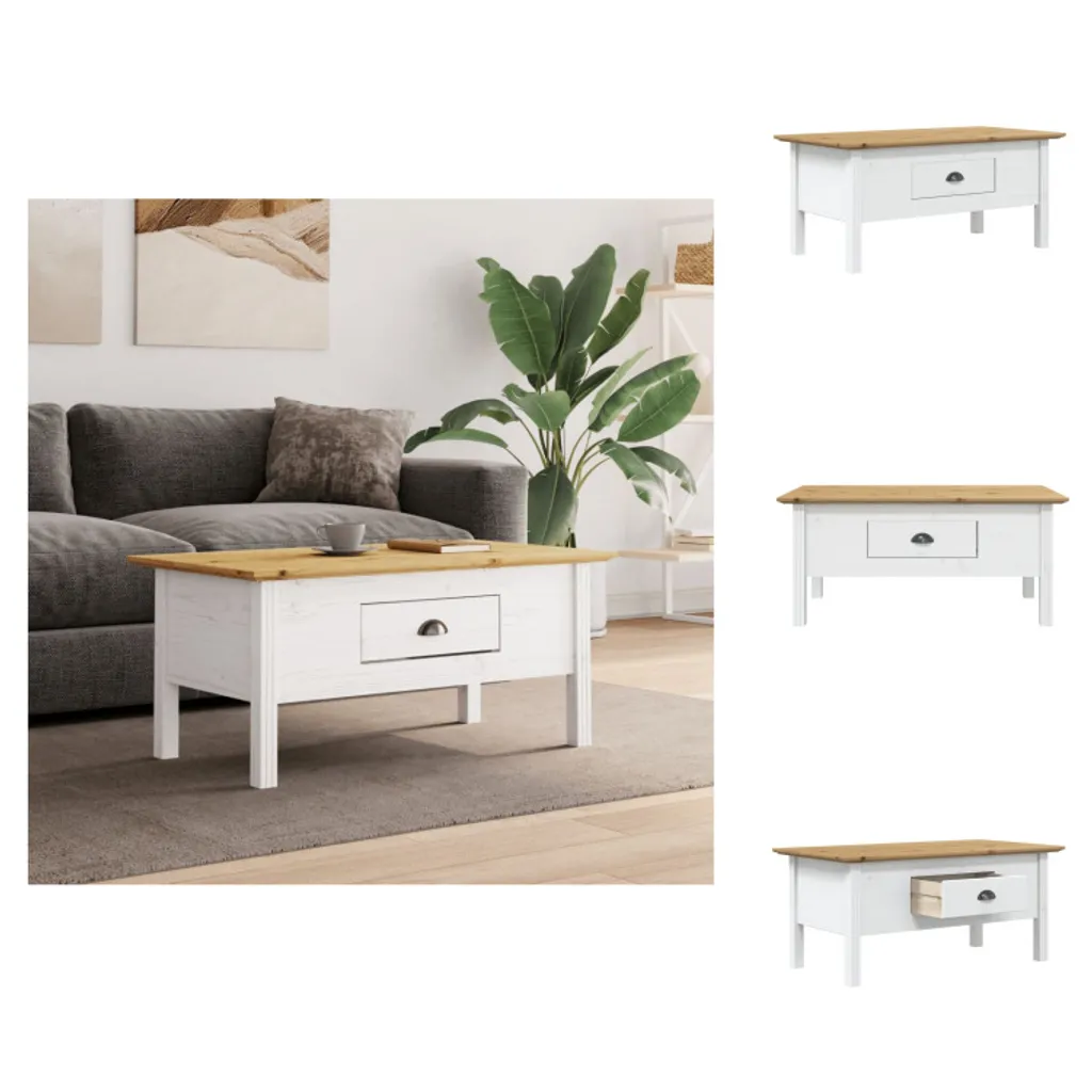Table basse robuste BODO en pin massif : fini le mobilier fragile !