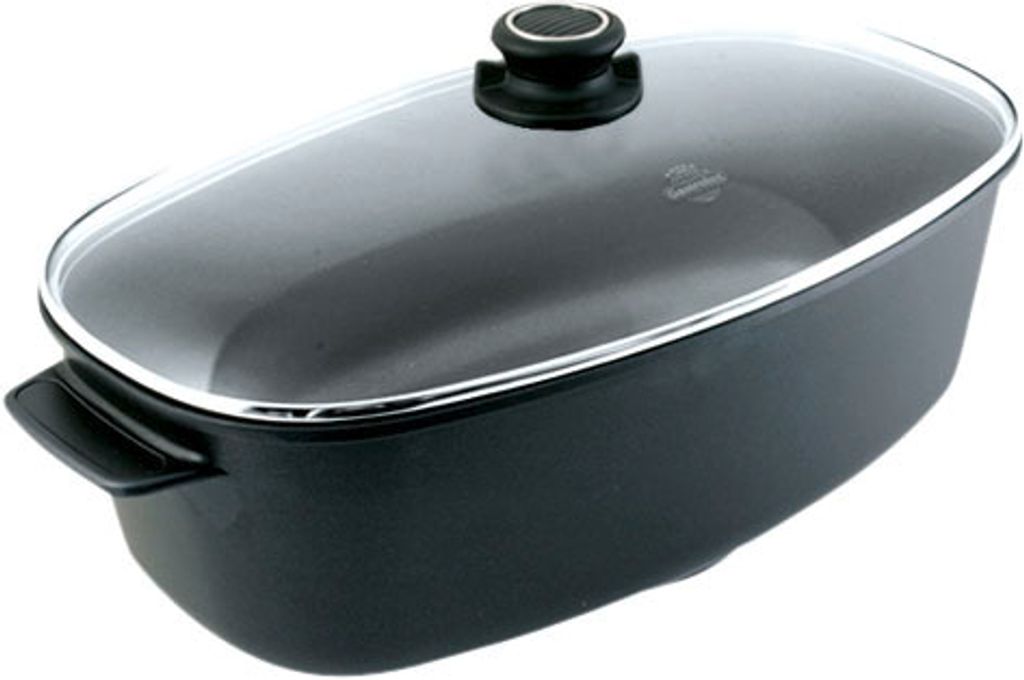 GASTROLUX Plat à four avec couvercle Hauteur : 13,5 cm, Image du produit 