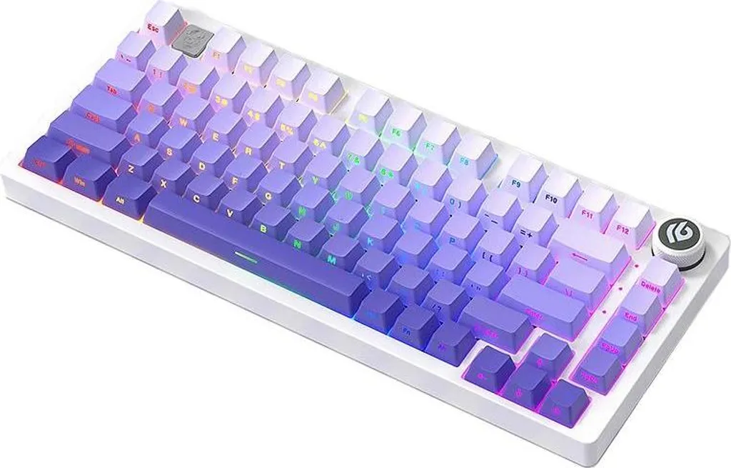 Clavier Gamer Bluetooth Hi75 RVB touches mécaniques interchangeables Pro