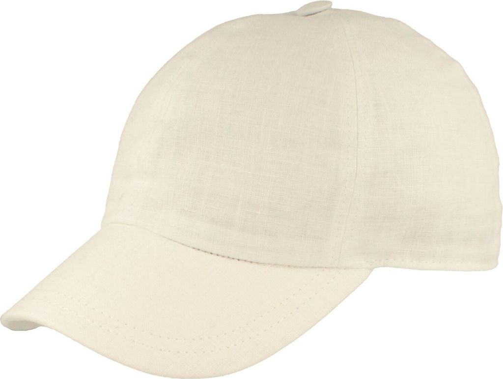 Unifarbene Baseball Cap aus 100% Leinen von Hut-Breiter