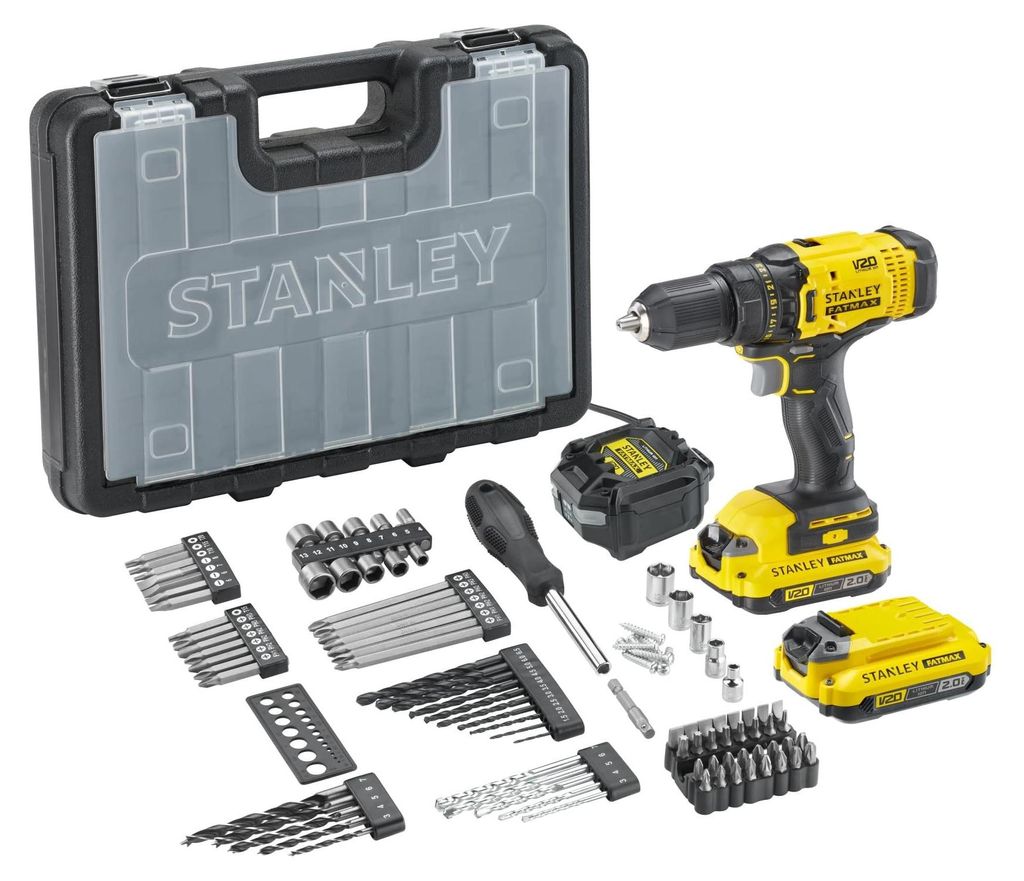 Stanley STANLEY SFMCD700D2A-QW Taladro/atornillador de 20 V Imagen del producto 