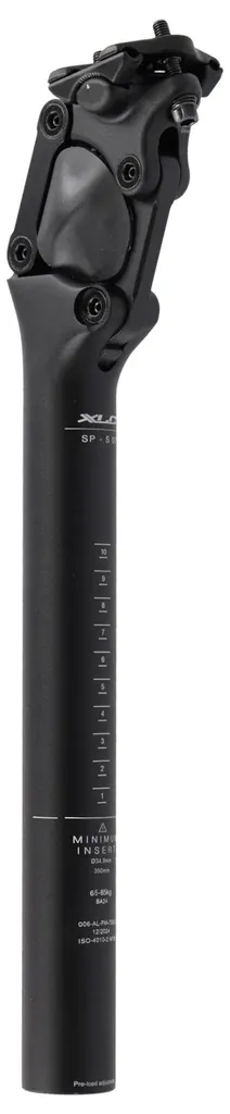 Tige de selle suspendue pour vélo de ville 31.6 mm XLC SP-S07 Noire