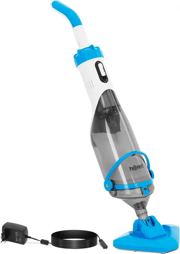 Aspirateur de piscine Expondo hillvert sans fil avec tête flexible