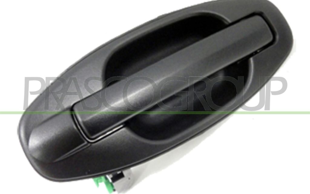 PRASCO HN8128102 Türgriff Hinten Links für HYUNDAI SANTA FÉ I Schwarz